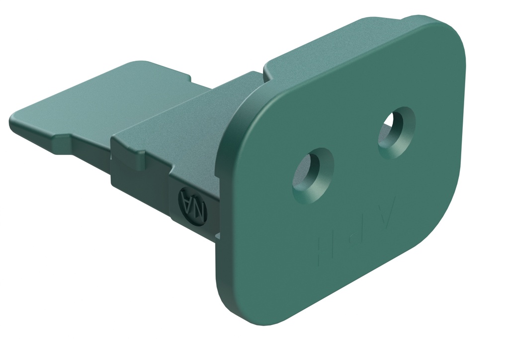 CUÑA DE RECEPTACULO HEMBRA 2 PIN PLUG WEDGE