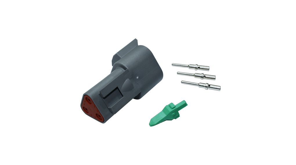 KIT CONECTOR DEUTSCH 3 PINES MACHO