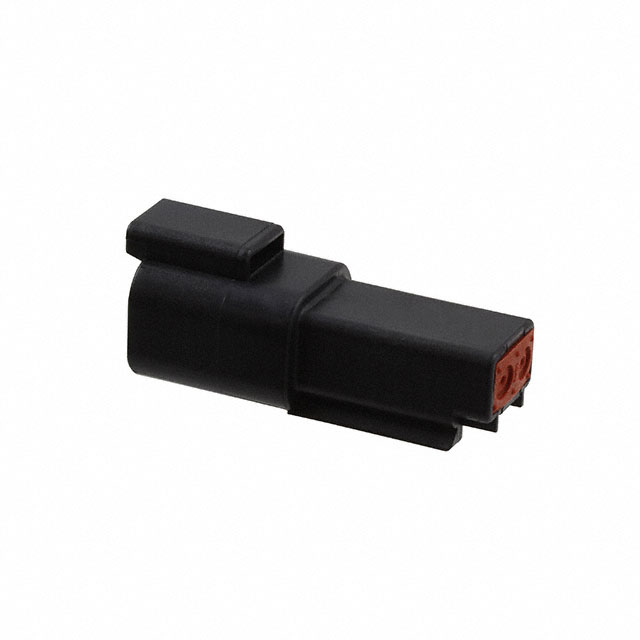 CONECTORES AUTOMOTRICES 2P DT RECP ASM BLACK