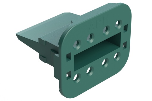 [[AW8S] ] CUÑA DE RECEPTACULO HEMBRA 8 PIN PLUG WEDGE