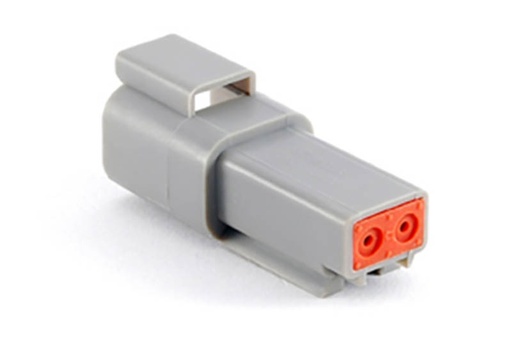 [AT04-2P] CONECTORES AUTOMOTRICES 2-WAY RECEPTACLE MALE
