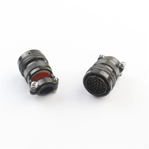 [MS3116F-20-24P] CONECTOR MILITAR MACHO 24 PINES